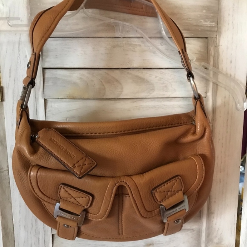Michael Kors Tan Leather Hobo Ranger Bag